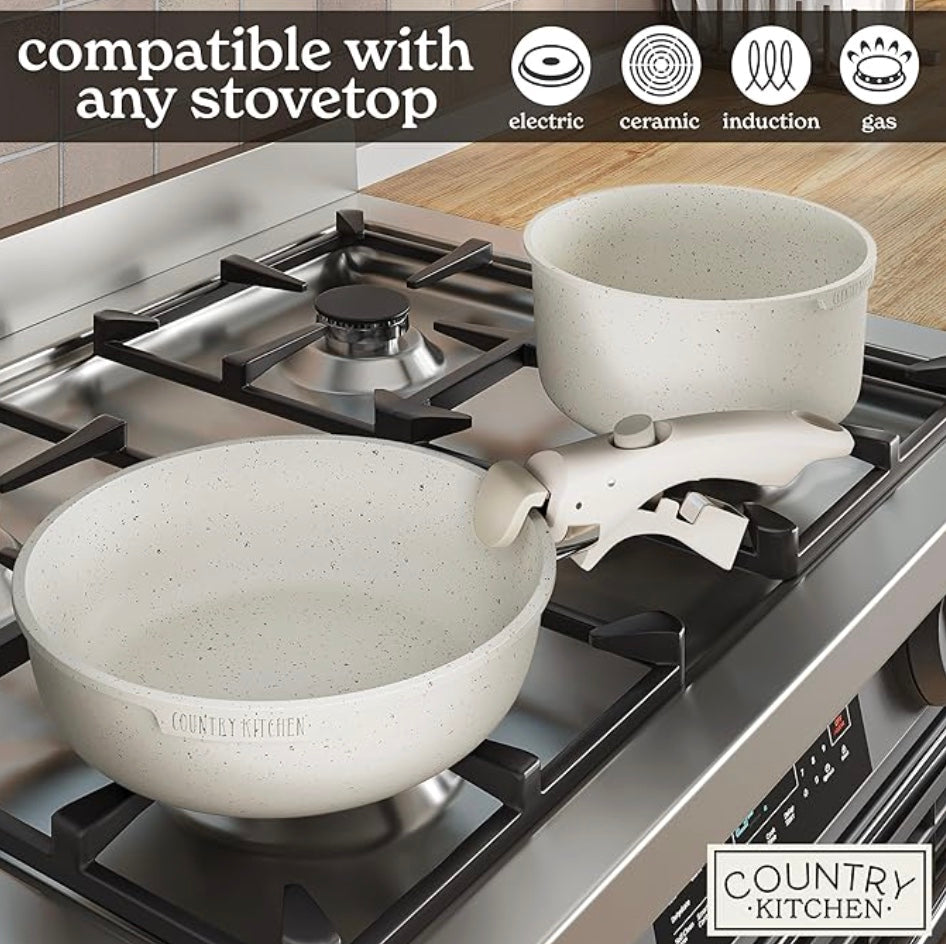 SmartStack™ Detachable Cookware Set