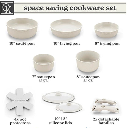 SmartStack™ Detachable Cookware Set